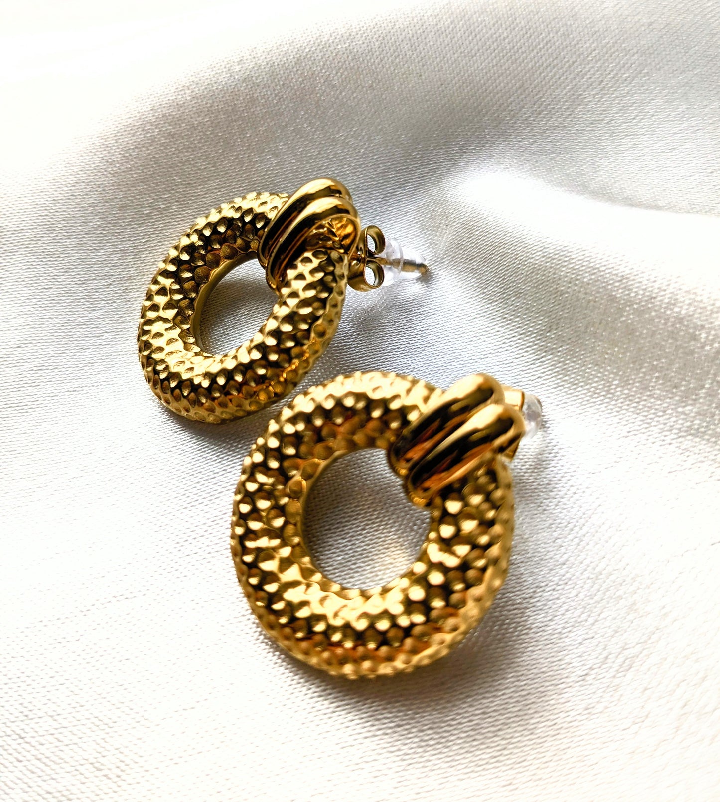 Boucles rondes texturées