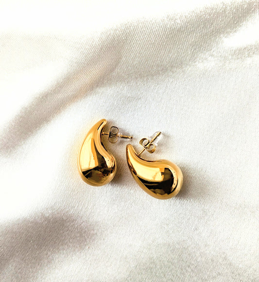Boucles d'oreilles femme goutte d'eau