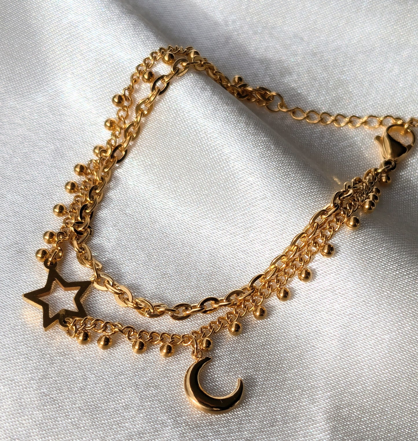 Bracelet en plaqué or pour femme