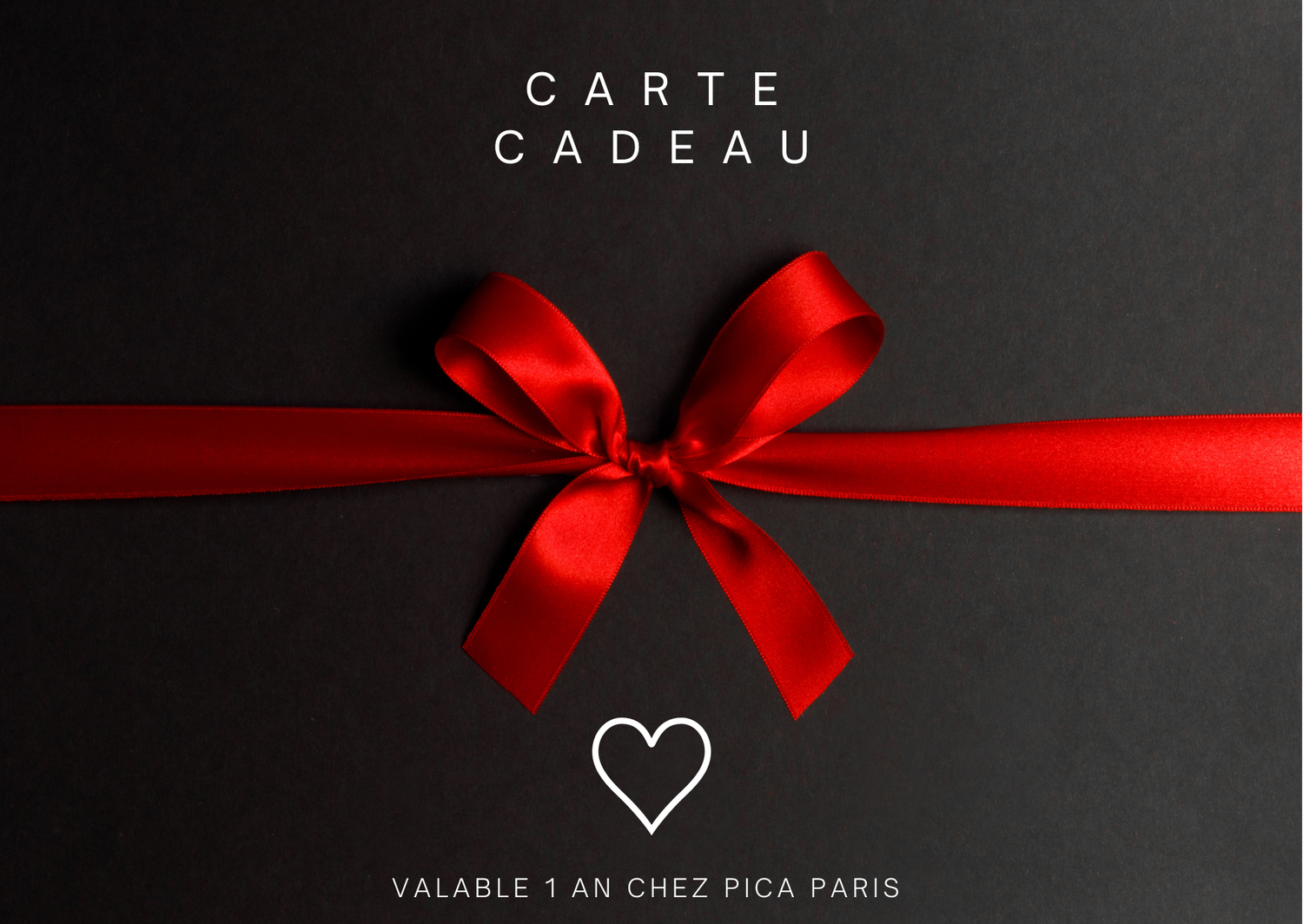 Chèque cadeau personnalisable