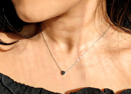 Collier ras de cou argent femme